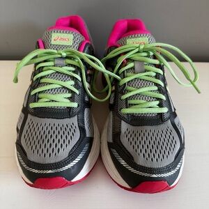 Asics Gel Foundation 12 Running Shoes Sneakers Gym Activewear Pink Gray 9